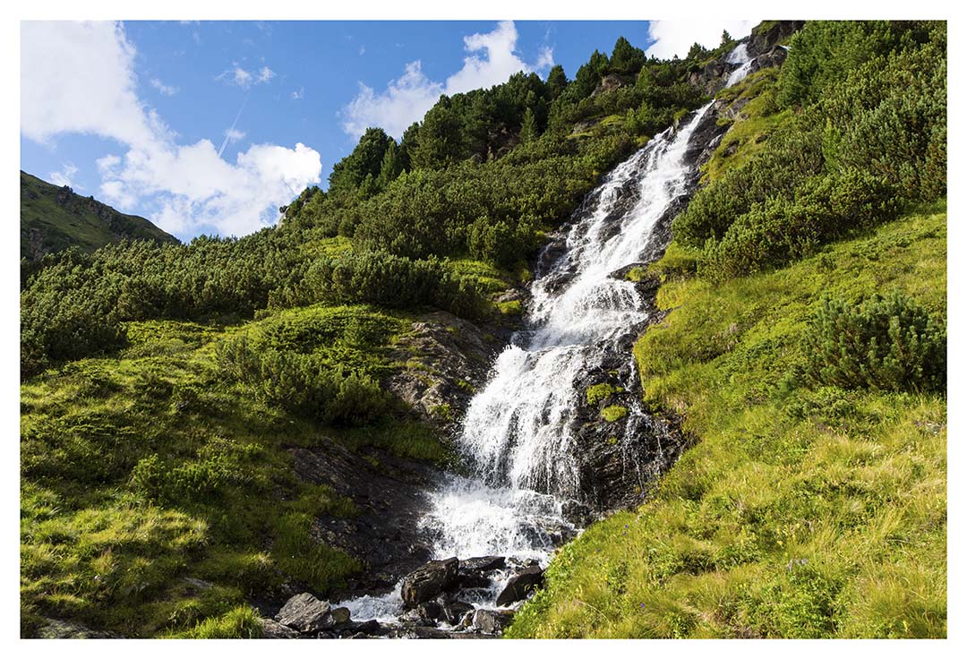 08 - August - Stubaital - Wasserfall